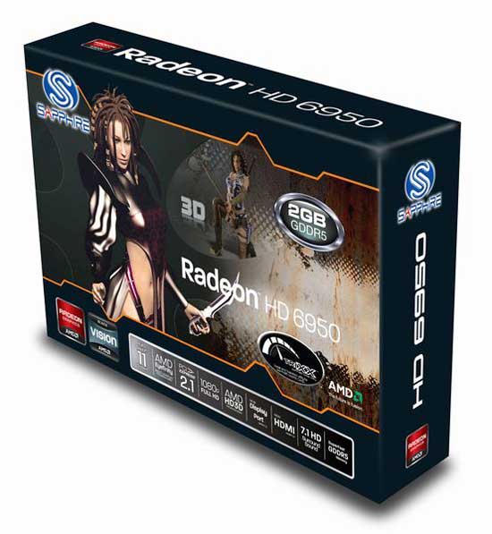 Sapphire Radeon Hd 6950 Specs